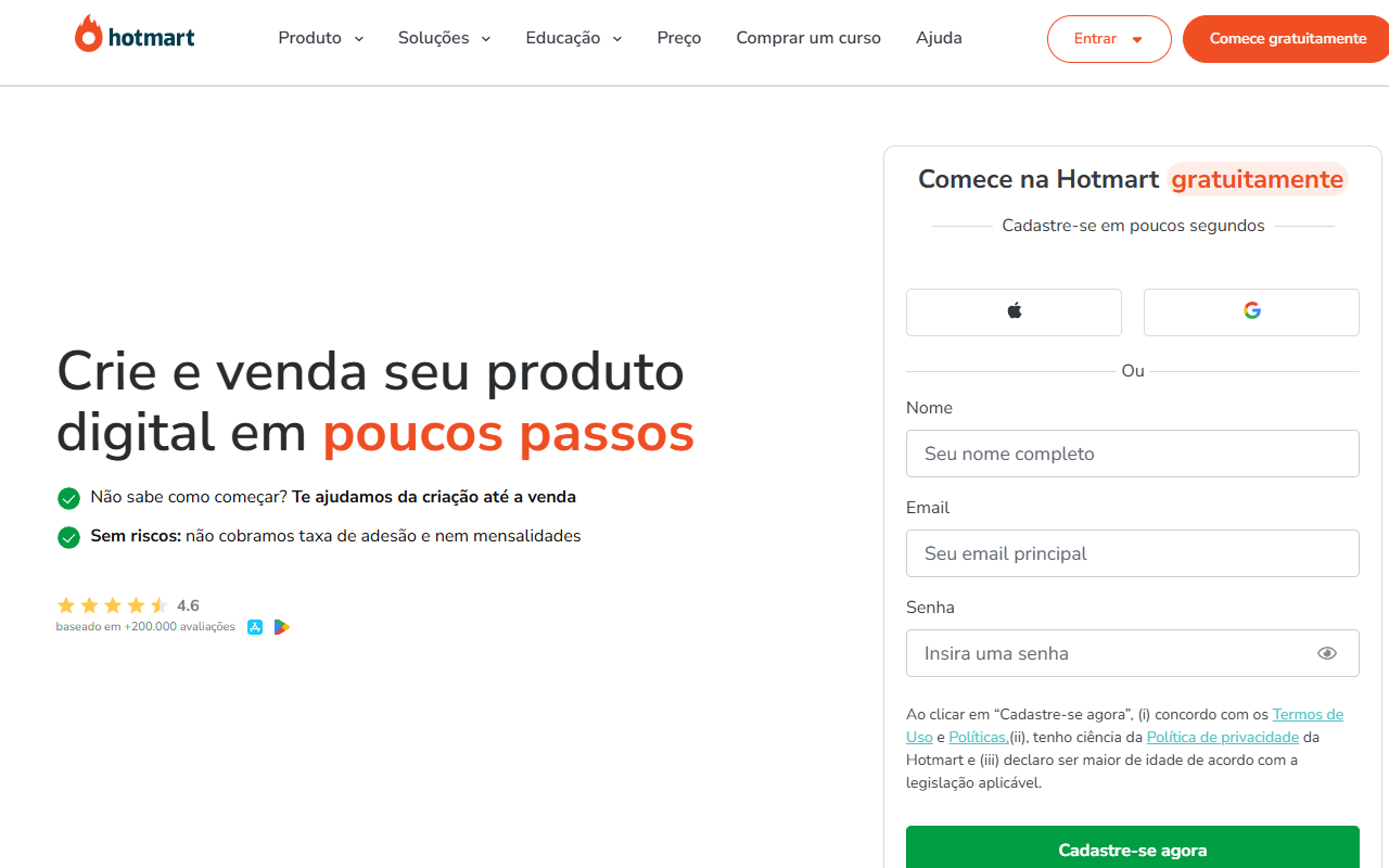 Hotmart - possivel ganhar dinheiro vendendo